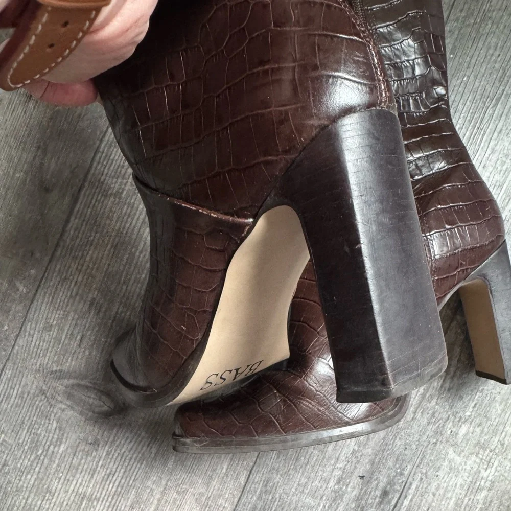 Bass Brown Leather Upper Shoes - Picture 4 of 6